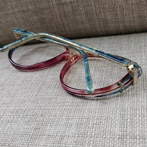Vintage Forte Women Eyeglasses Frame Multi Color Glasses 56[]18 Eyewear main image 7